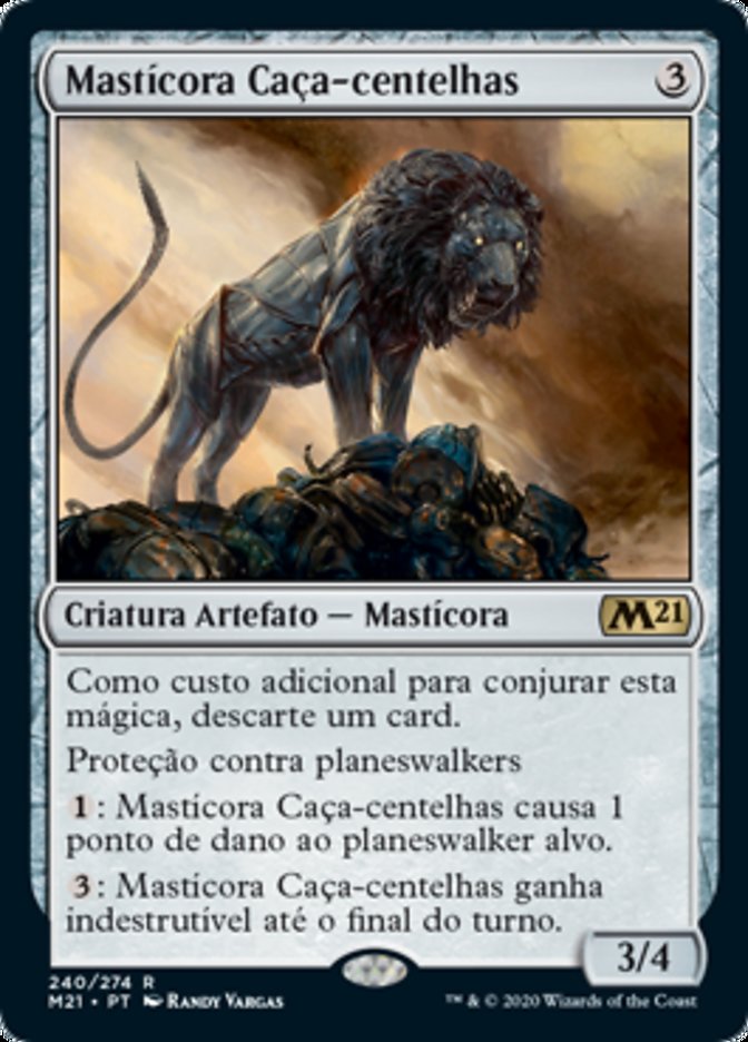 Mastícora Caça-centelhas / Sparkhunter Masticore - Magic: The Gathering - MoxLand