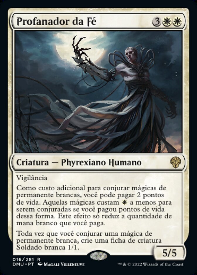 Profanador da Fé / Defiler of Faith - Magic: The Gathering - MoxLand