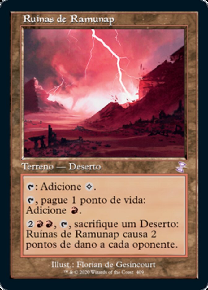 Ruínas de Ramunap / Ramunap Ruins - Magic: The Gathering - MoxLand