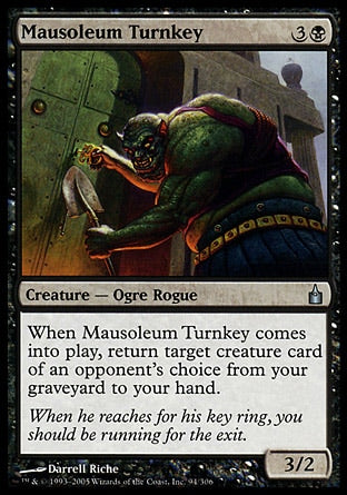 Carcereiro do Mausoléu / Mausoleum Turnkey - Magic: The Gathering - MoxLand