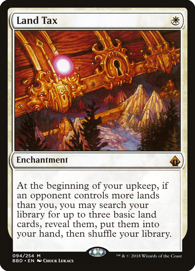 Imposto Territorial / Land Tax - Magic: The Gathering - MoxLand