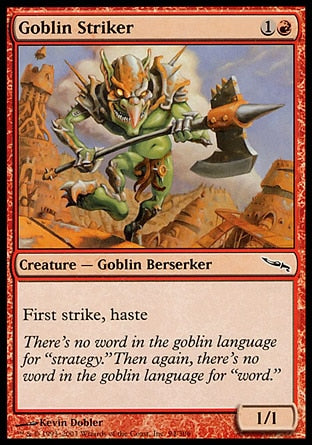 Golpeador Goblin / Goblin Striker - Magic: The Gathering - MoxLand