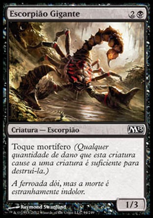 Escorpião Gigante / Giant Scorpion - Magic: The Gathering - MoxLand