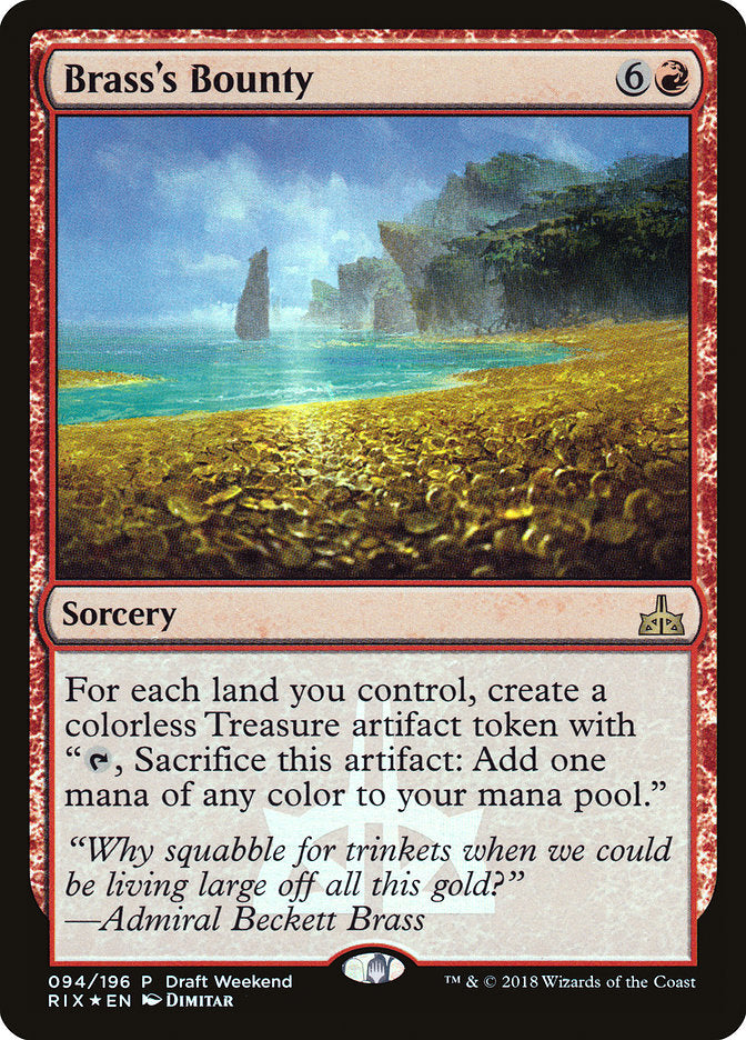 Recompensa de Bronze / Brass's Bounty - Magic: The Gathering - MoxLand