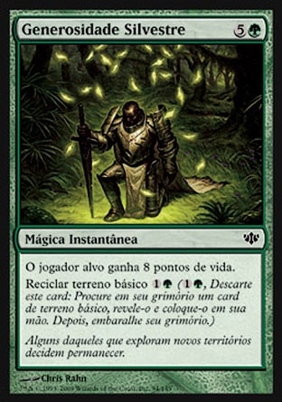 Generosidade Silvestre / Sylvan Bounty - Magic: The Gathering - MoxLand