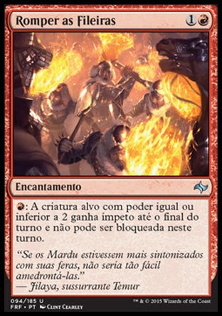 Romper as Fileiras / Break Through the Line - Magic: The Gathering - MoxLand