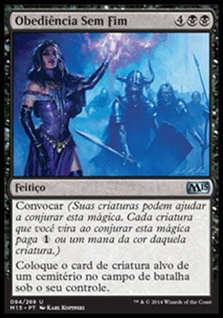 Obediência Sem Fim / Endless Obedience - Magic: The Gathering - MoxLand