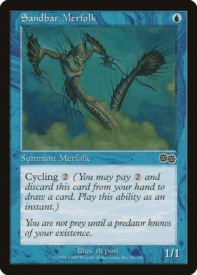 Tritões da Restinga / Sandbar Merfolk - Magic: The Gathering - MoxLand