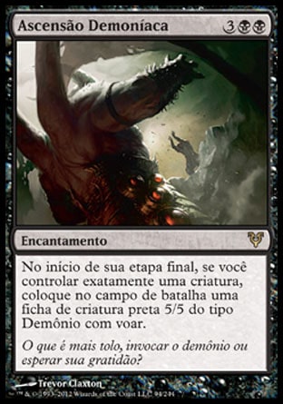 Ascensão Demoníaca / Demonic Rising - Magic: The Gathering - MoxLand