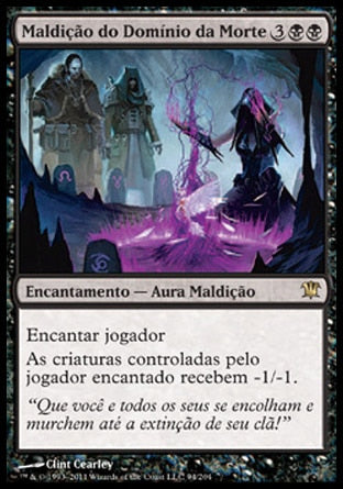 Maldição do Domínio da Morte / Curse of Death's Hold - Magic: The Gathering - MoxLand