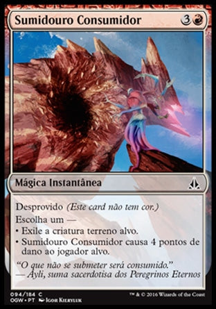 Sumidouro Consumidor / Consuming Sinkhole - Magic: The Gathering - MoxLand