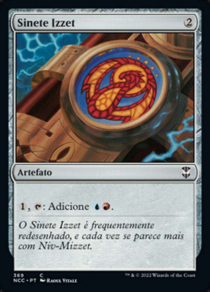 Sinete Izzet / Izzet Signet - Magic: The Gathering - MoxLand