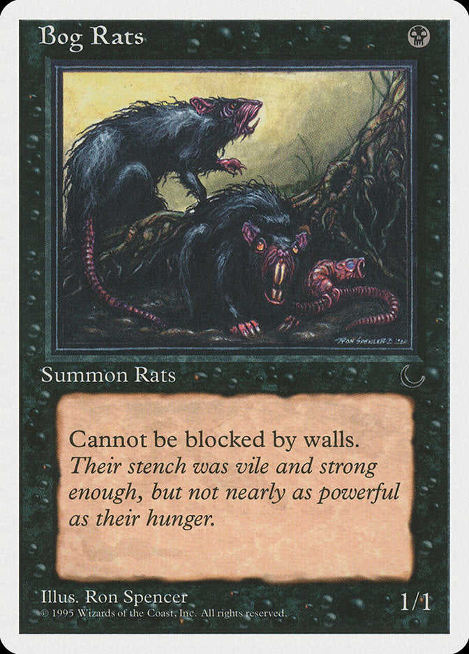 Ratos do Pântano / Bog Rats - Magic: The Gathering - MoxLand