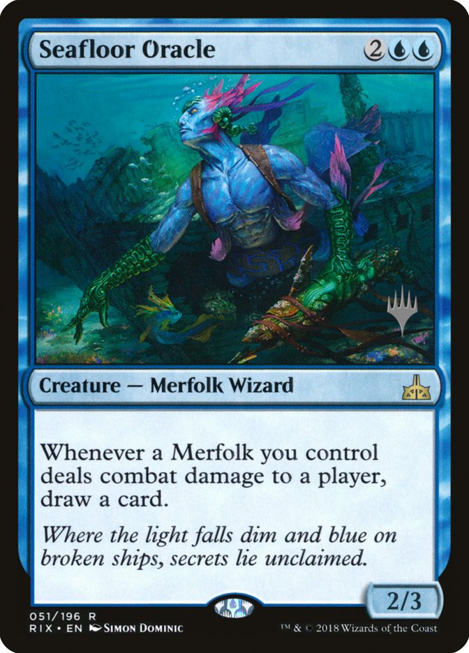 Oráculo do Fundo do Mar / Seafloor Oracle - Magic: The Gathering - MoxLand