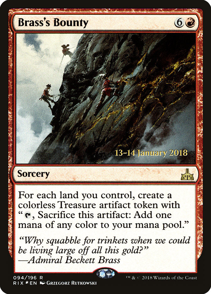 Recompensa de Bronze / Brass's Bounty - Magic: The Gathering - MoxLand