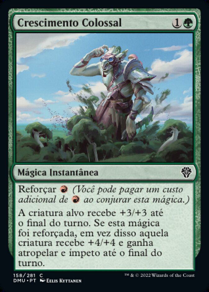 Crescimento Colossal / Colossal Growth - Magic: The Gathering - MoxLand