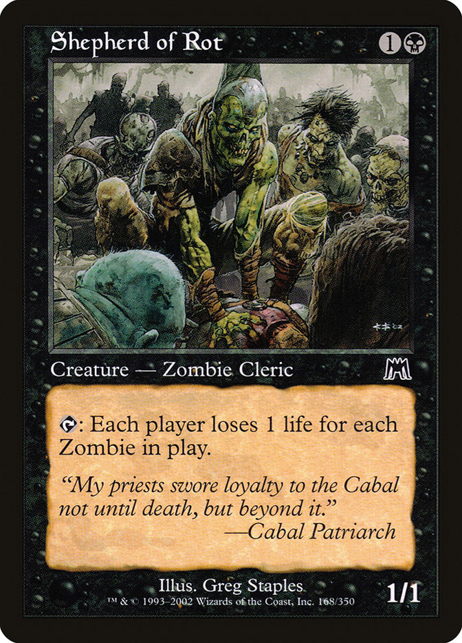 Pastor de Podridão / Shepherd of Rot - Magic: The Gathering - MoxLand