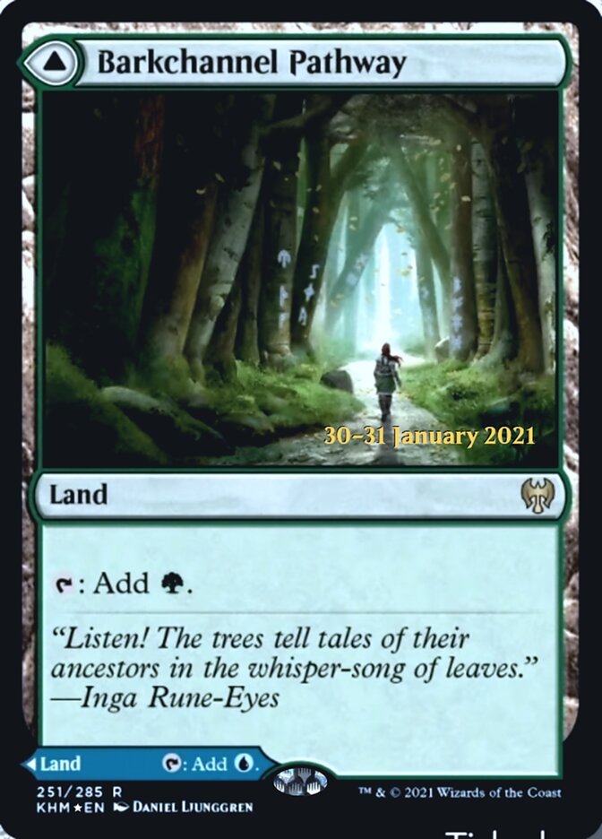 Senda do Canal da Cortiça / Barkchannel Pathway - Magic: The Gathering - MoxLand