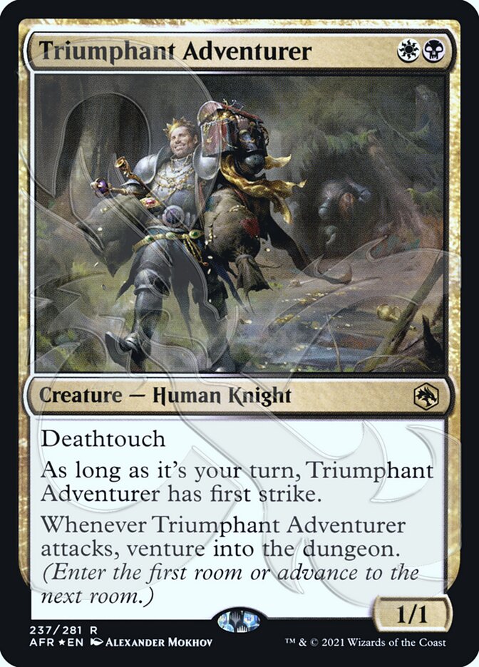 Aventureiro Triunfante / Triumphant Adventurer - Magic: The Gathering - MoxLand