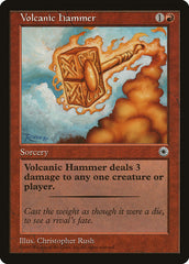 Martelo Vulcânico / Volcanic Hammer - Magic: The Gathering - MoxLand