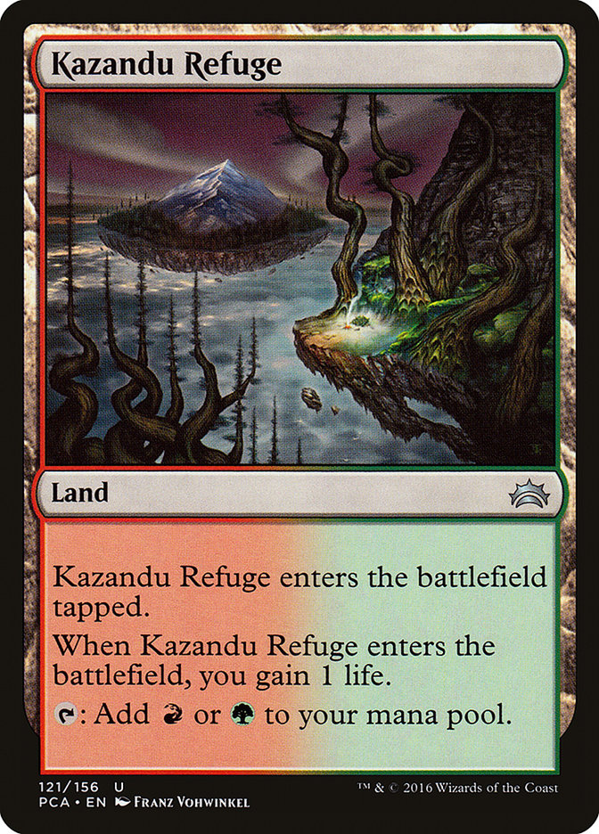 Refúgio de Kazandu / Kazandu Refuge - Magic: The Gathering - MoxLand