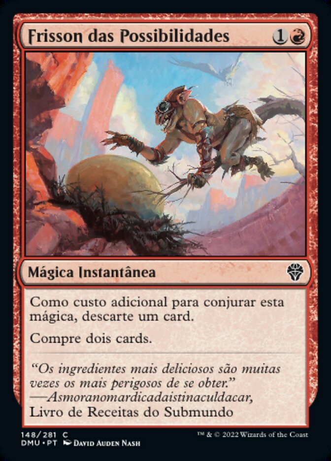 Frisson das Possibilidades / Thrill of Possibility - Magic: The Gathering - MoxLand