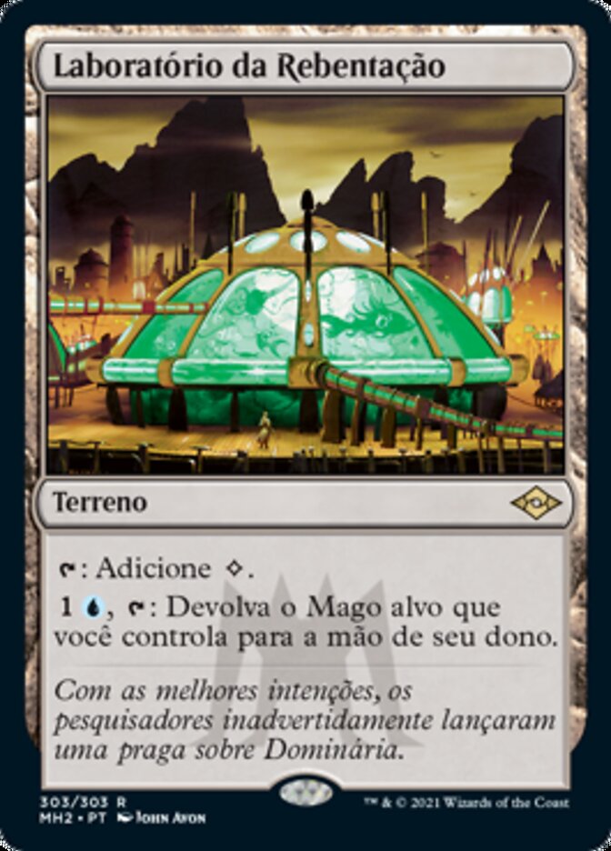 Laboratório da Rebentação / Riptide Laboratory - Magic: The Gathering - MoxLand