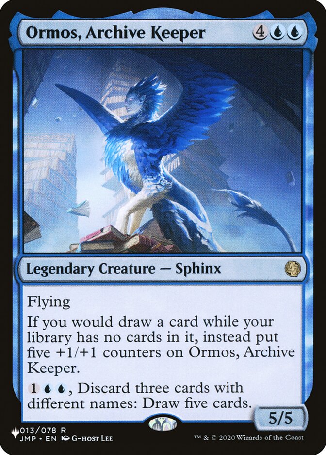 Ormos, Archive Keeper / Ormos, Archive Keeper - Magic: The Gathering - MoxLand