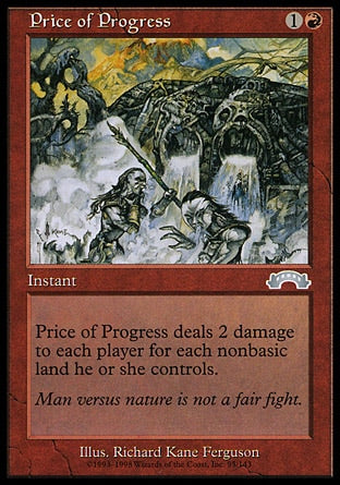 Preco do Progresso / Price of Progress - Magic: The Gathering - MoxLand