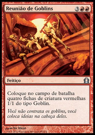 Reunião de Goblins / Goblin Rally - Magic: The Gathering - MoxLand