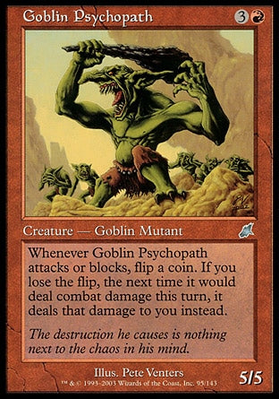 Goblin Psicopata / Goblin Psychopath - Magic: The Gathering - MoxLand