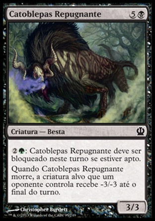 Catoblepas Repugnante / Loathsome Catoblepas - Magic: The Gathering - MoxLand