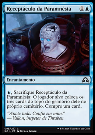 Receptáculo da Paramnésia / Vessel of Paramnesia - Magic: The Gathering - MoxLand