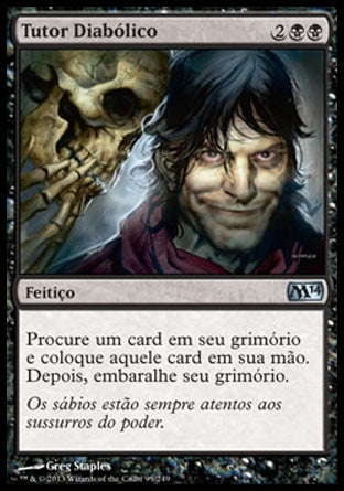 Tutor Diabólico / Diabolic Tutor - Magic: The Gathering - MoxLand