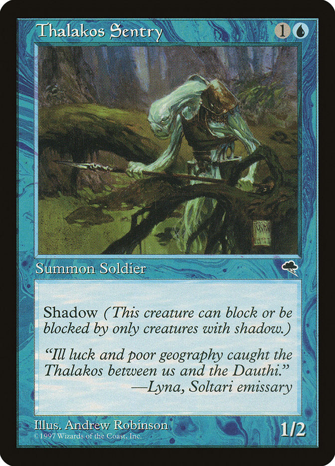 Sentinela de Thalakos / Thalakos Sentry - Magic: The Gathering - MoxLand