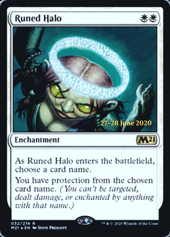 Auréola Rúnica / Runed Halo - Magic: The Gathering - MoxLand