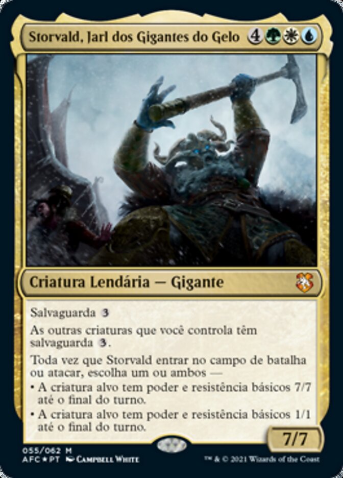 Storvald, Jarl dos Gigantes do Gelo / Storvald, Frost Giant Jarl - Magic: The Gathering - MoxLand