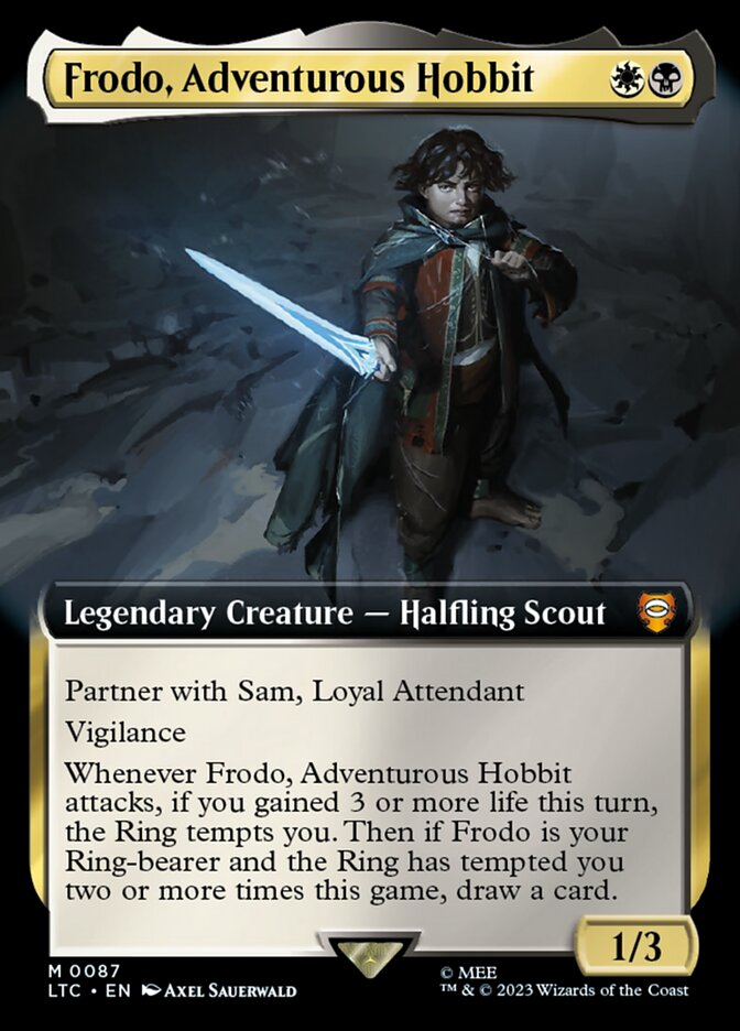 Frodo, Hobbit Aventureiro / Frodo, Adventurous Hobbit - Magic: The Gathering - MoxLand