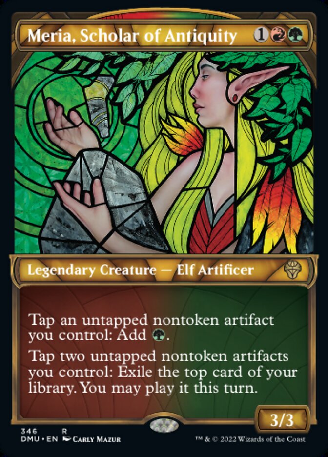 Meria, Erudita da Antiguidade / Meria, Scholar of Antiquity - Magic: The Gathering - MoxLand