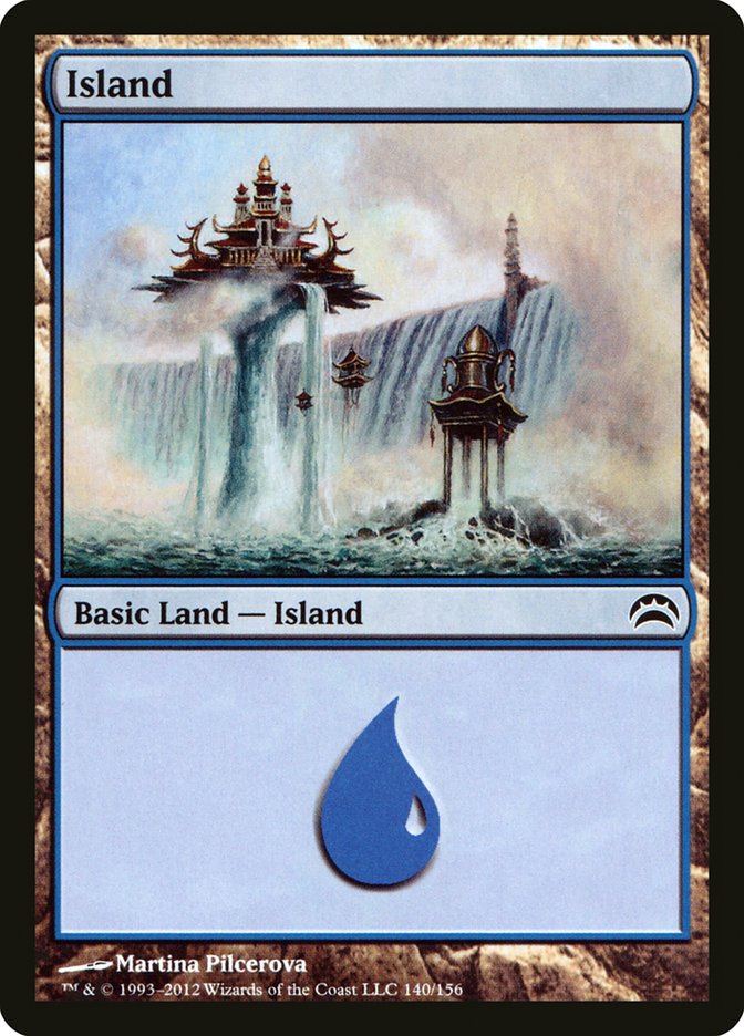 Ilha / Island - Magic: The Gathering - MoxLand