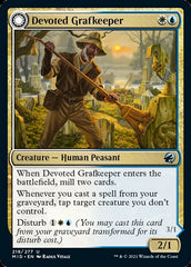 Zelador de Cemitério Devotado / Devoted Grafkeeper - Magic: The Gathering - MoxLand