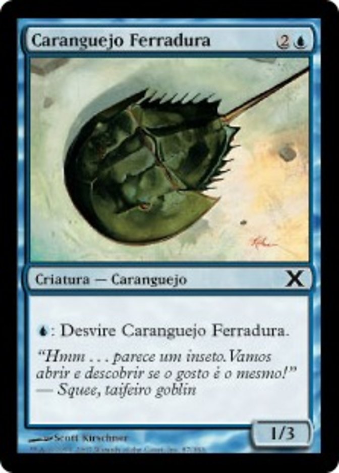 Caranguejo Ferradura / Horseshoe Crab - Magic: The Gathering - MoxLand