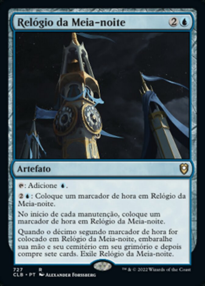 Relógio da Meia-noite / Midnight Clock - Magic: The Gathering - MoxLand