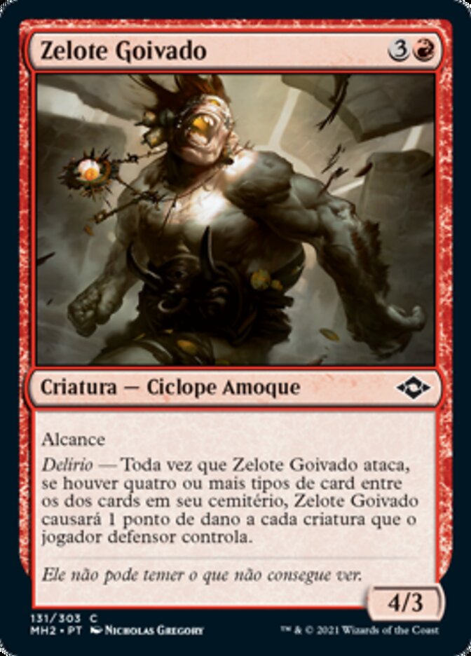 Zelote Goivado / Gouged Zealot - Magic: The Gathering - MoxLand