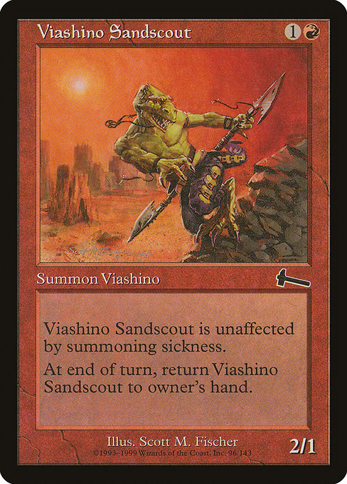 Batedor das Areias Viashino / Viashino Sandscout - Magic: The Gathering - MoxLand