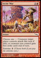 Incitar à Guerra / Incite War - Magic: The Gathering - MoxLand