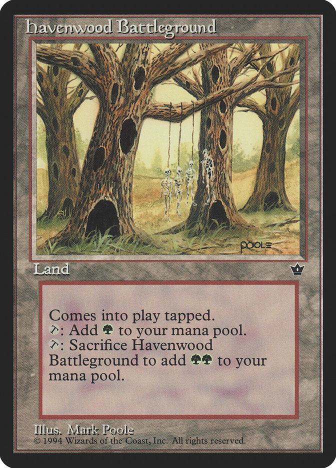 Campo de Batalha de Havenwood / Havenwood Battleground - Magic: The Gathering - MoxLand