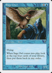 Coruja Sábia / Sage Owl - Magic: The Gathering - MoxLand