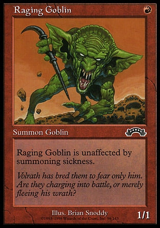 Goblin Enfurecido / Raging Goblin - Magic: The Gathering - MoxLand