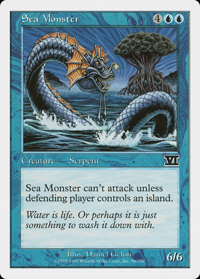 Monstro Marinho / Sea Monster - Magic: The Gathering - MoxLand